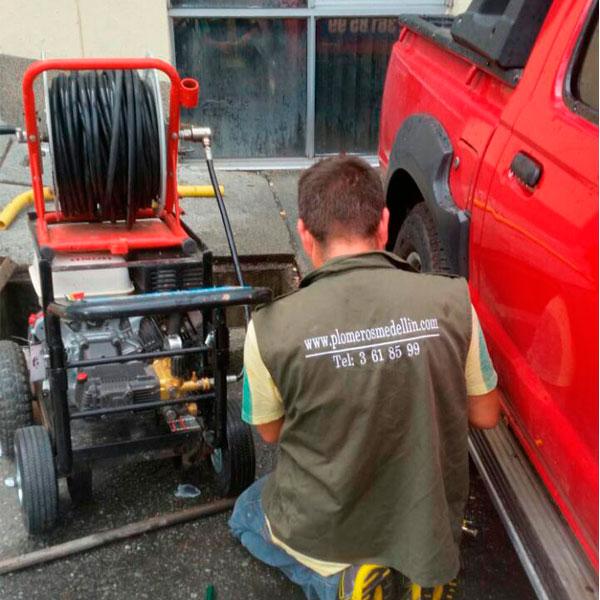 Destape de cañerias en Itagüí Antioquia